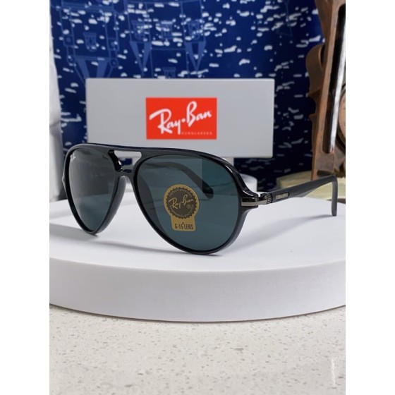 Ray-Ban RB3584N Square Sunglasses (Black)